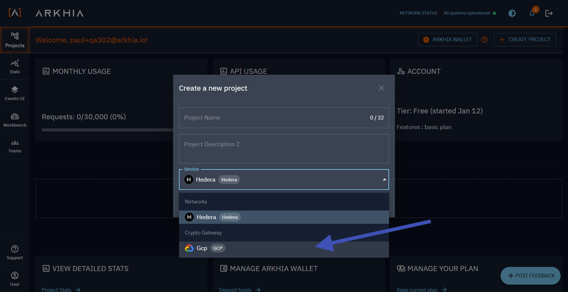 GCP Project Creation