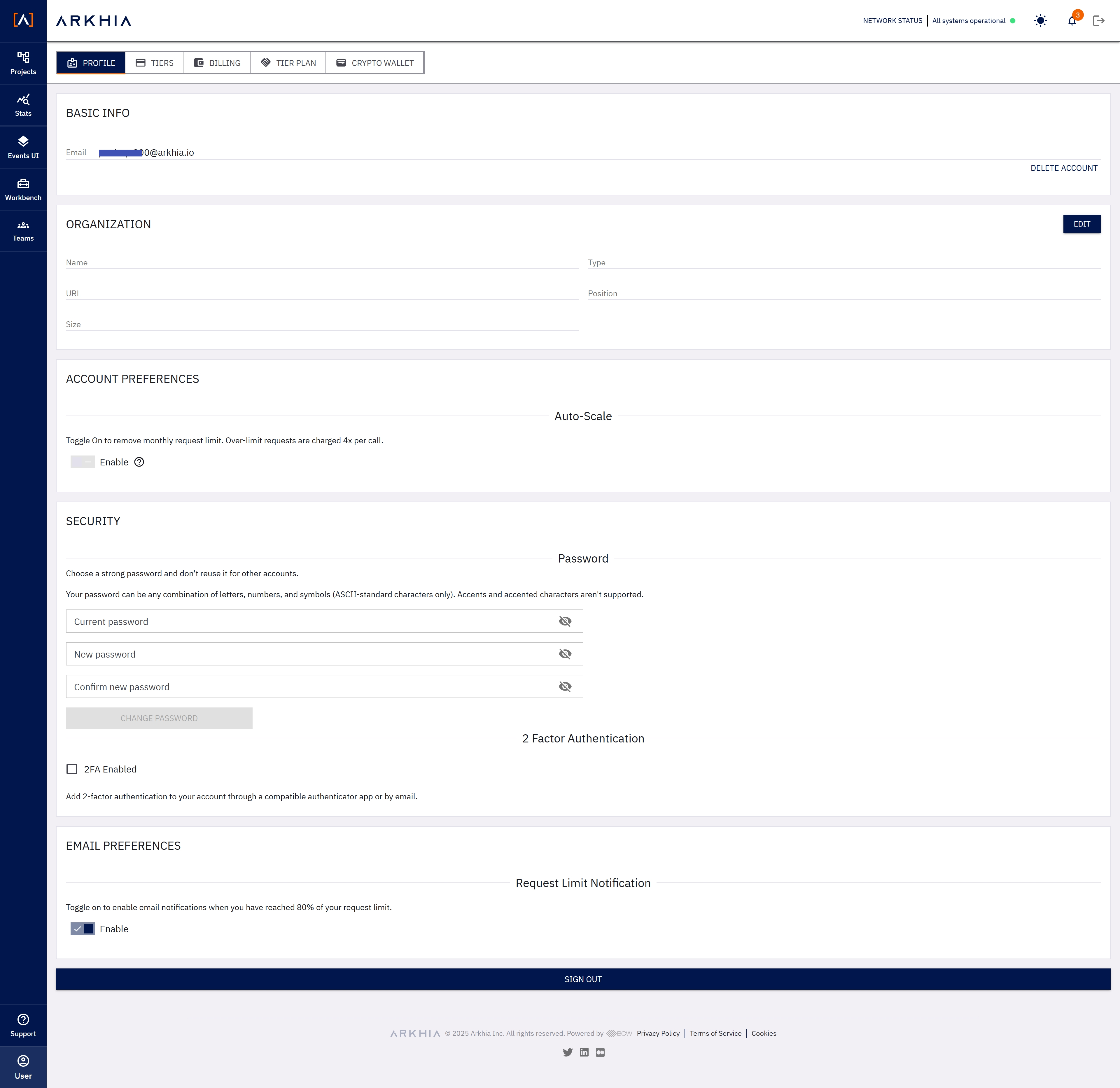 Account Settings